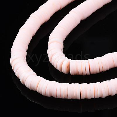 Handmade Polymer Clay Beads X-CLAY-R067-6.0mm-27-1