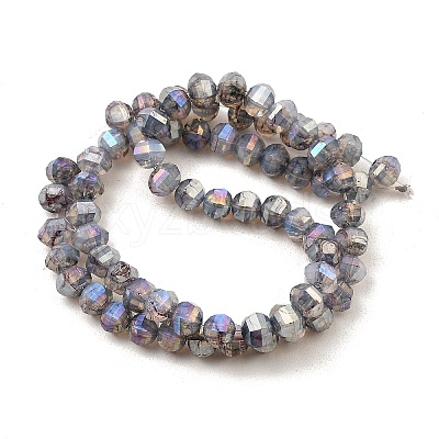 Imitation Jade Glass Beads Strands GLAA-P058-03A-05-1