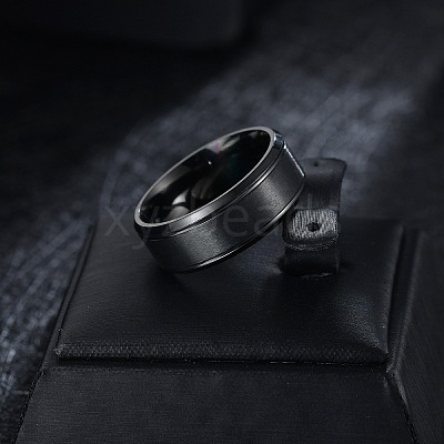 201 Stainless Steel Finger Rings for Men WG1765E-09-1