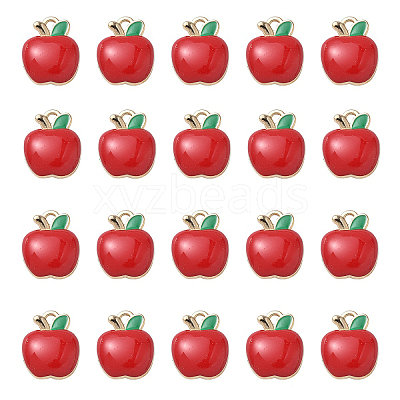 20Pcs Alloy Enamel Charms ENAM-YW0006-68-1