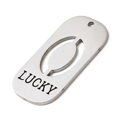 304 Stainless Steel Pendants STAS-D200-02A-P-1