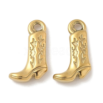 304 Stainless Steel Pendants STAS-D127-09G-1