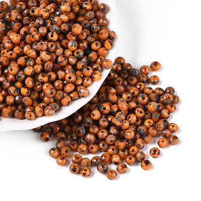 Baking Paint Glass Seed Beads SEED-N011-03H-1