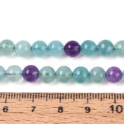 Natural Quartz Beads Strands G-T144-6mm-10C-1