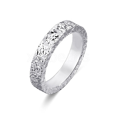 Brass Crushed Ice Pattern Finger Rings FS-WG1F485-10-1