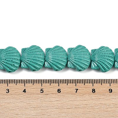 Synthetic Coral Dyed Carved Beads Strands CORA-K009-05B-03-1