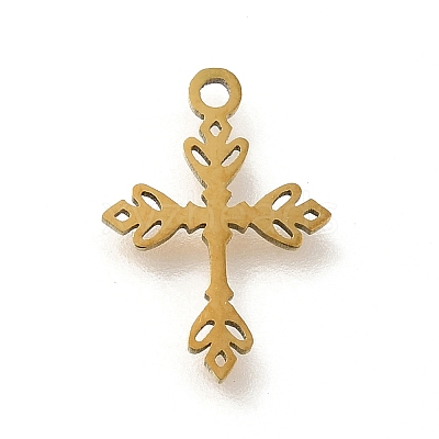 201 Stainless Steel Charms STAS-R132-07G-1