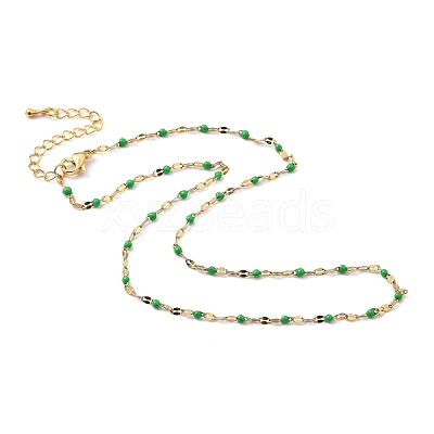 304 Stainless Steel Link Chain Necklaces NJEW-JN03084-1