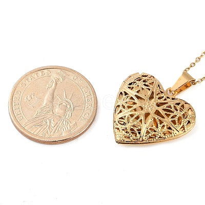 201 Stainless Steel Cable Chain Necklaces NJEW-M050-04B-G-1-1