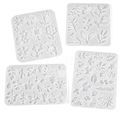 4Pcs 4 Styles Silicone Molds DIY-TA0013-63-1