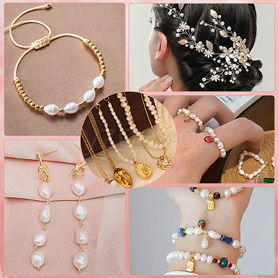 100Pcs Natural Cultured Freshwater Pearl Beads PEAR-LT0001-11-1