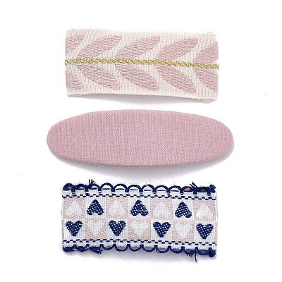 Cloth Snap Hair Clips Set PHAR-D010-01D-1