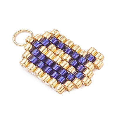 Handmade MIYUKI Seed Beads PALLOY-MZ00867-17-1