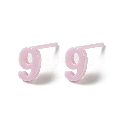 Hypoallergenic Bioceramics Zirconia Ceramic Stud Earrings EJEW-C065-03J-1