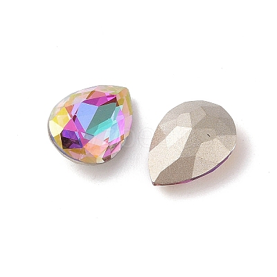 Glass Rhinestone Cabochons RGLA-L029-04A-HELA-1
