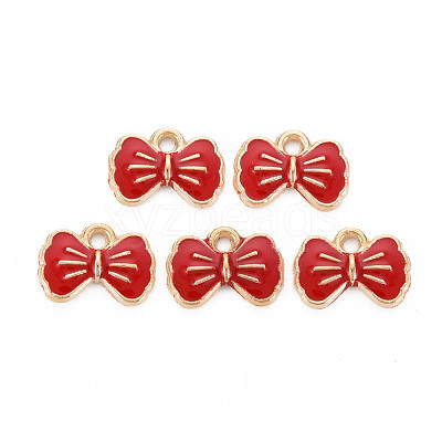 Alloy Enamel Pendants ENAM-S121-177B-RS-1