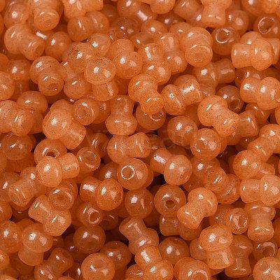 Transparent Colours Glass Seed Beads SEED-R001-01R-1