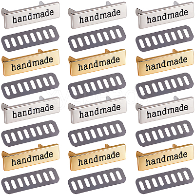 12 Bags 2 Colors Zinc Alloy Bag Lock Catch Clasps DIY-CL0002-39-1