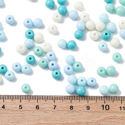 Opaque Acrylic Beads SACR-Q004-01C-1