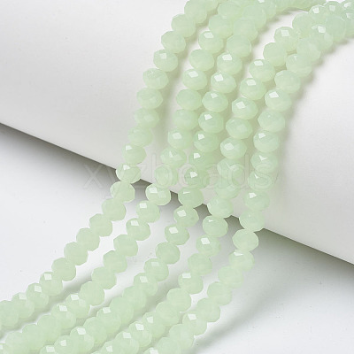 Glass Beads Strands EGLA-A044-J1mm-D01-1