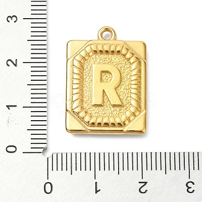 Ion Plating(IP) 304 Stainless Steel Pendants STAS-U033-01G-R-1