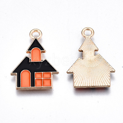 Alloy Enamel Pendants ENAM-Q442-007-RS-1
