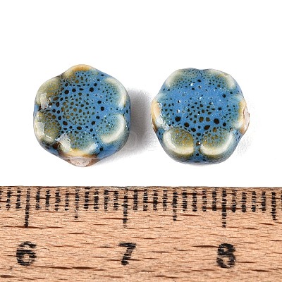 Vintage Handmade Porcelain Beads PORC-N013-25-08-1
