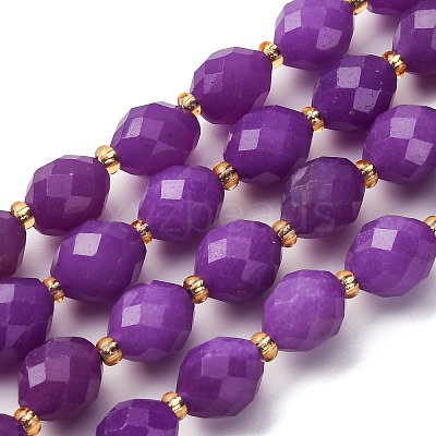 Natural White Jade Beads Strands G-D305-B01-01I-1