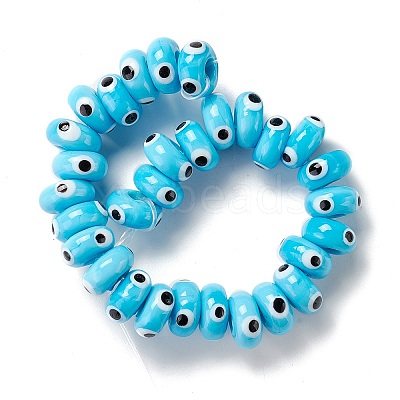Handmade Evil Eye Lampwork Beads LS-LAMP-F021-01D-1
