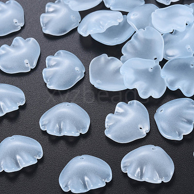 Transparent Baking Paint Glass Pendants LS-DGLA-Q025-002-1