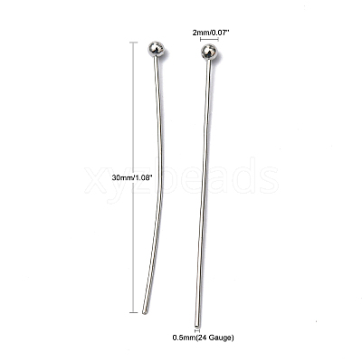 Brass Ball Head pins X1-KK-R020-07P-1