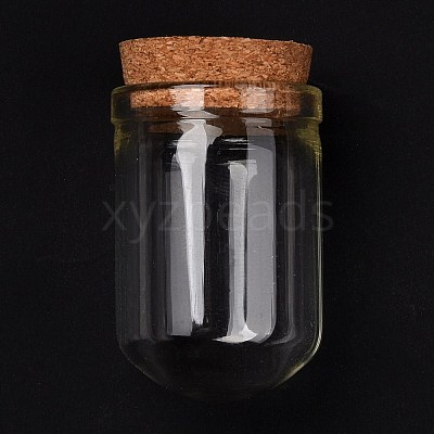 Glass Dome Cloche Cover AJEW-P043-M-1