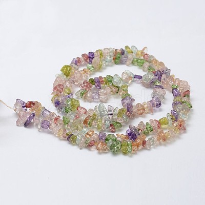 Crackle Glass Bead Strands LS-G-F328-18-1