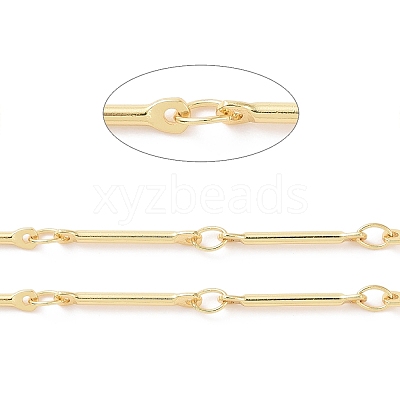 Brass Bar Link Chains CHC-G016-01G-1