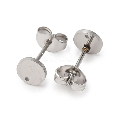 304 Stainless Steel Stud Earring Findings STAS-H436-21P-04-1