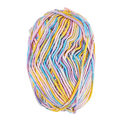 Light Gradient Segment Dyed Polyester Yarn DIY-TADJ0002-005K-1
