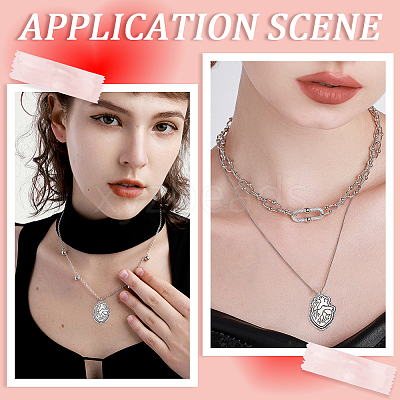 20PCS Alloy Pendants TIBE-SC0009-23-1