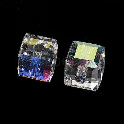 Electroplate Glass Beads EGLA-Z004-04A-10-1