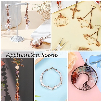Copper Jewelry Wire CWIR-CW0.5mm-14-1