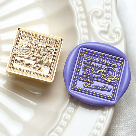 Wax Seal Brass Stamp Heads AJEW-I067-B02-1