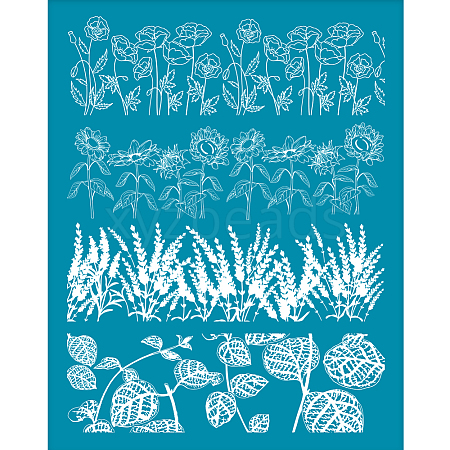 Silk Screen Printing Stencil DIY-WH0341-167-1