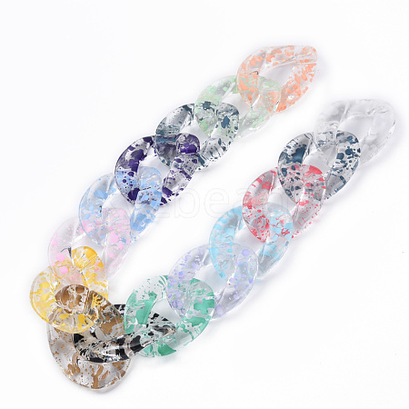 Transparent Acrylic Linking Rings OACR-N009-014A-1