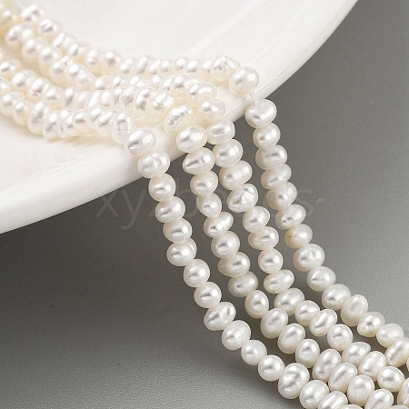 Natural Cultured Freshwater Pearl Beads Strands PEAR-C003-11A-1