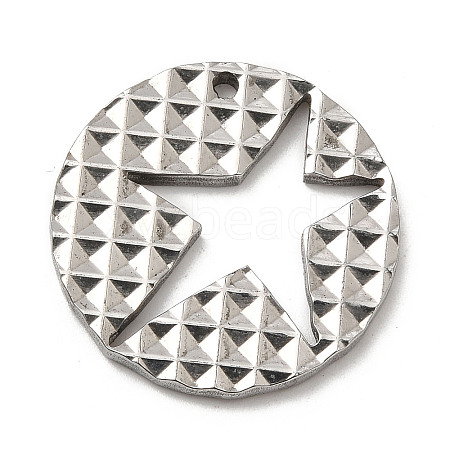 304 Stainless Steel Pendants STAS-A086-01P-1