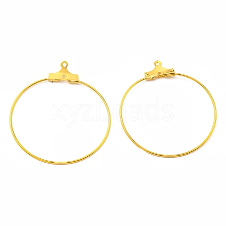 Iron Ring Hoop Earring Pendant IFIN-E025-02G-1