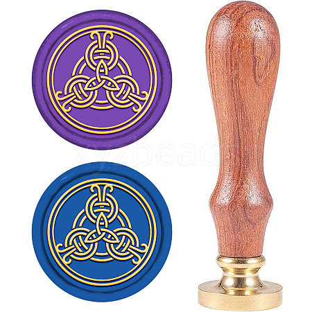 Wax Seal Stamp Set AJEW-WH0208-754-1