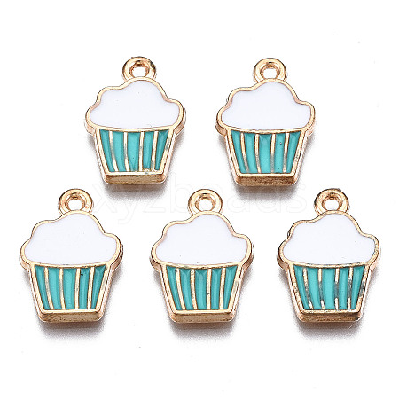 Alloy Enamel Pendants ENAM-S121-127E-1