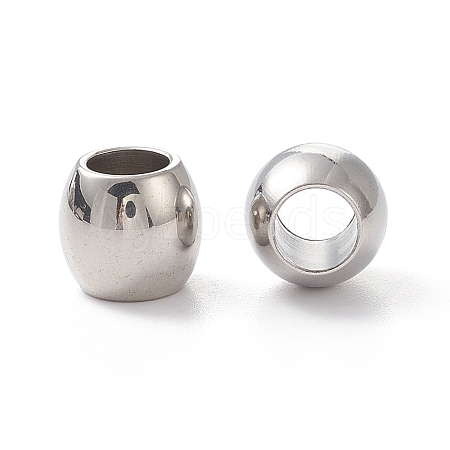 Tarnish Resistant 304 Stainless Steel Beads X-STAS-E034-2-1