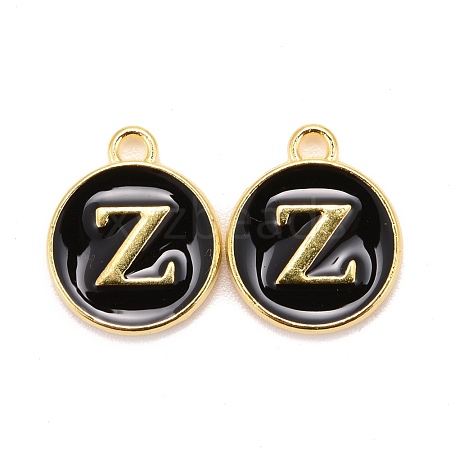 Golden Plated Alloy Charms ENAM-S118-02Z-1