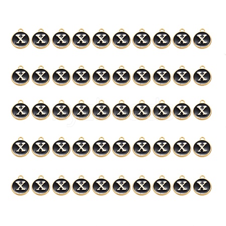 Golden Plated Alloy Charms ENAM-SZ0001-25B-X-1